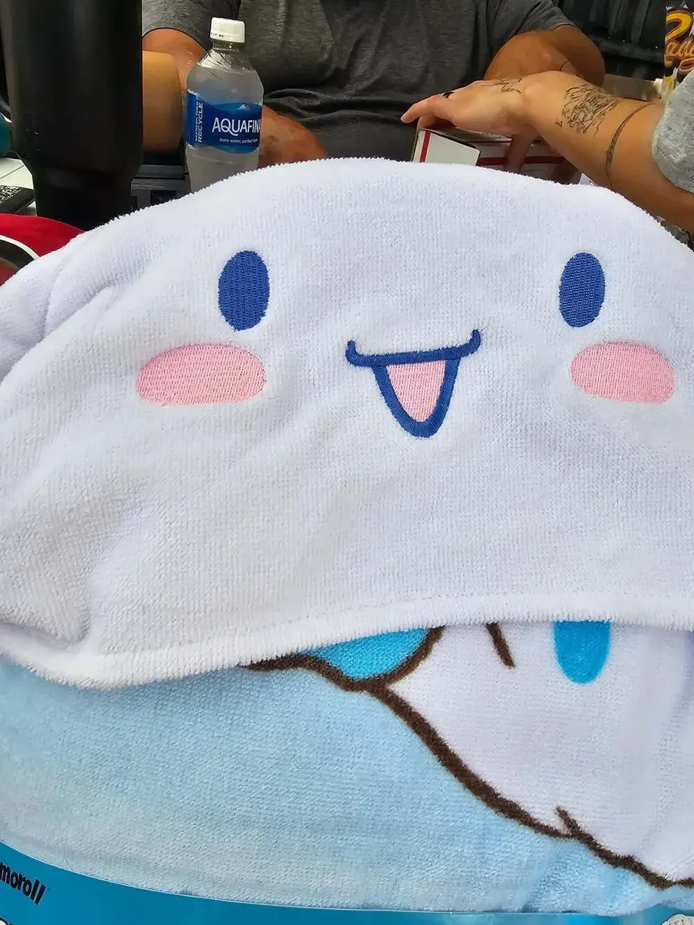 Sanrio Cinnamoroll 100% Cotton Terry Hooded Towel